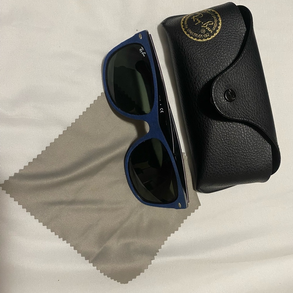 Ray-Ban Blue and Black Sunglasses - Picture 6 of 14